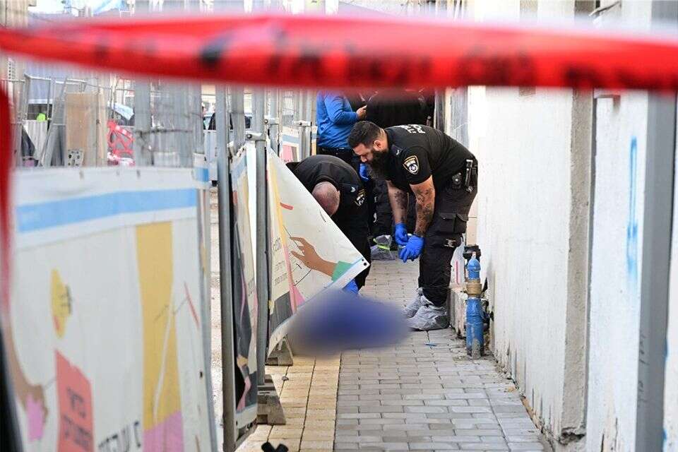 זירת רצח בשכונת התקווה (ארכיון) , יוסי זליגר