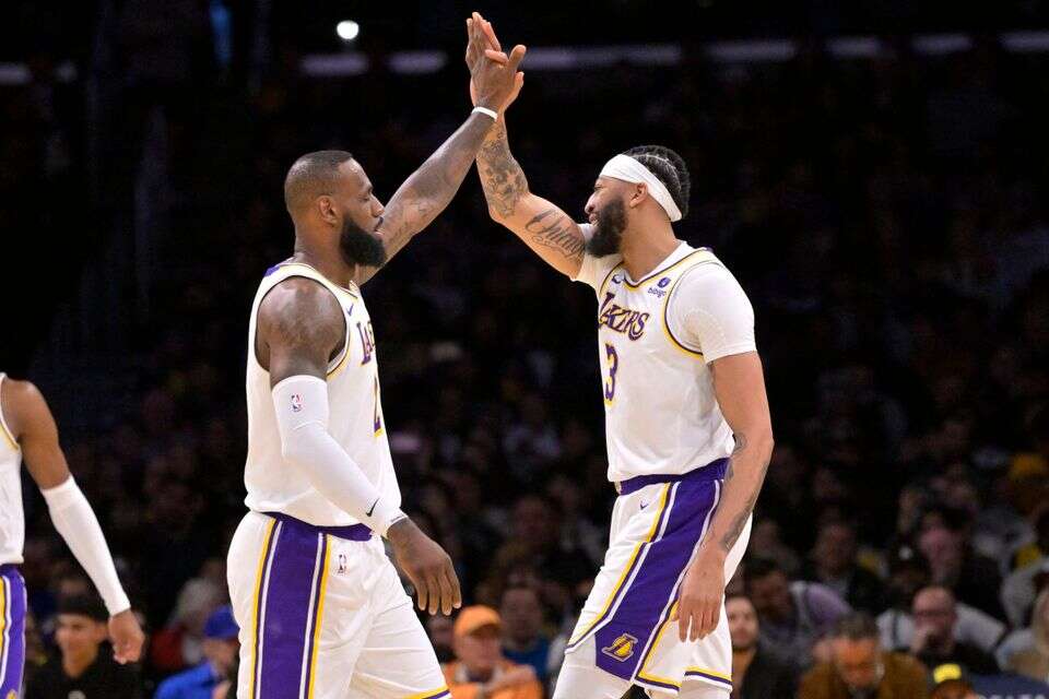אנתוני דייוויס ולברון ג'יימס , USA TODAY Sports