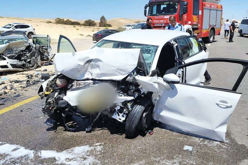 גידול ניכר בחלקם של בני החברה הערבית בקרב הרוגי תאונות הדרכים , תיעוד מבצעי מד"א