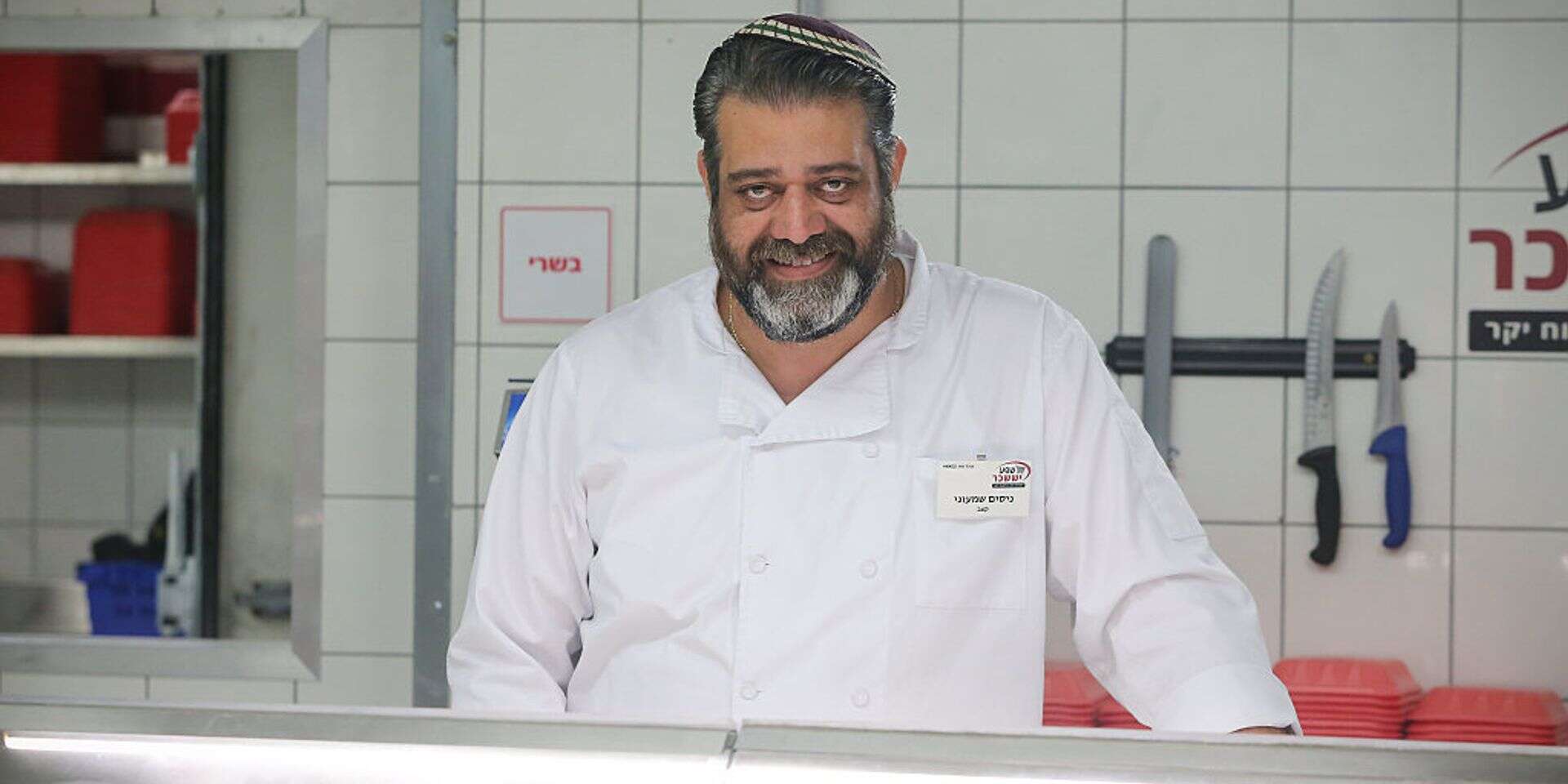 יניב סוויסה על סט צילומי "קופה ראשית" , עמי שומן