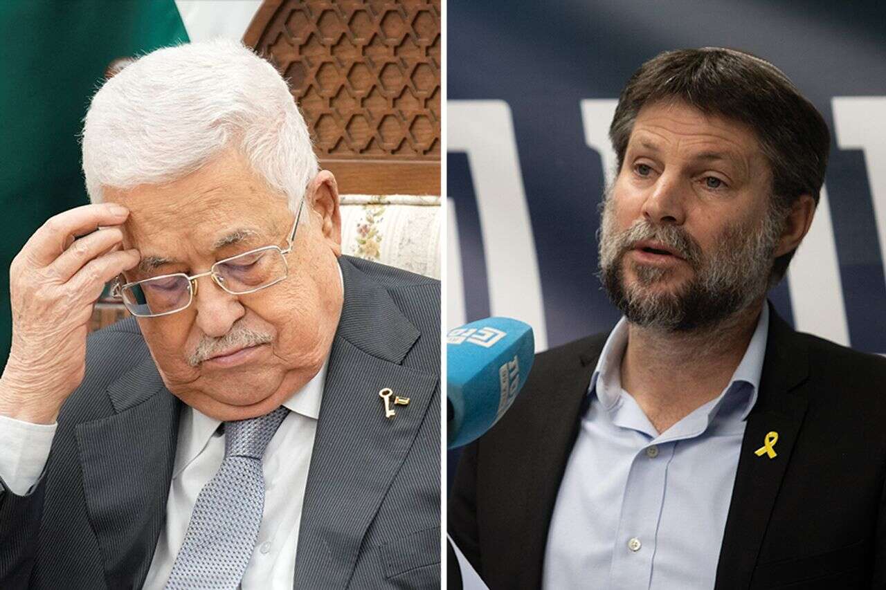 Abu Mazen appealed to Trump associates: "Pressure Smotrich to release the tax money"
