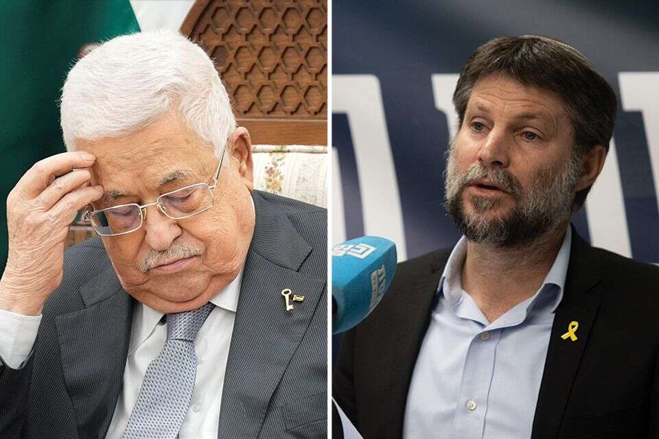 מעכה את העברת הכספים - סמוטריץ' ואבו מאזן , אורן בן חקון, רויטרס