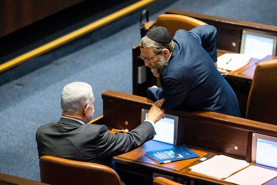 גפני ונתניהו (ארכיון) , אורן בן חקון