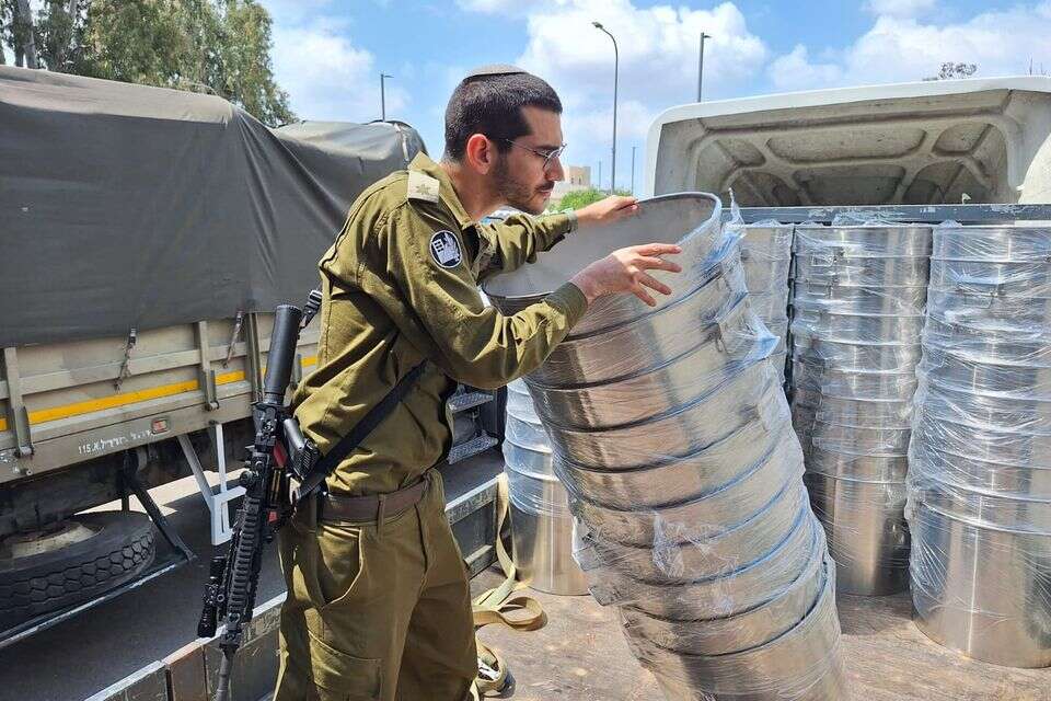 ההכנות של בסיסי צה"ל לקראת חג הפסח ,