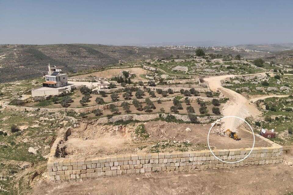 אתר חירבת טרפין בבנימין , שומרים על הנצח