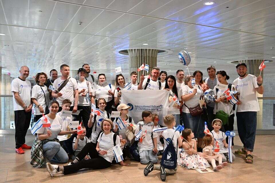 40 עולים חדשים לכבוד פסח , קרדיט: יוסי זליגר
