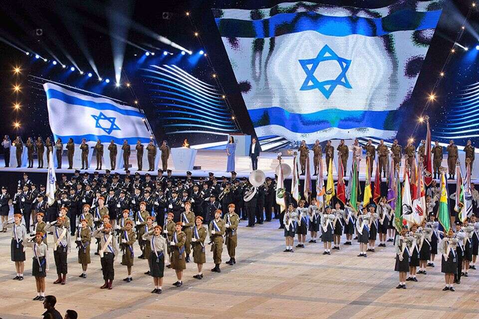 טקס יום העצמאות בהר בהרצל (ארכיון)
 , אורן בן חקון
