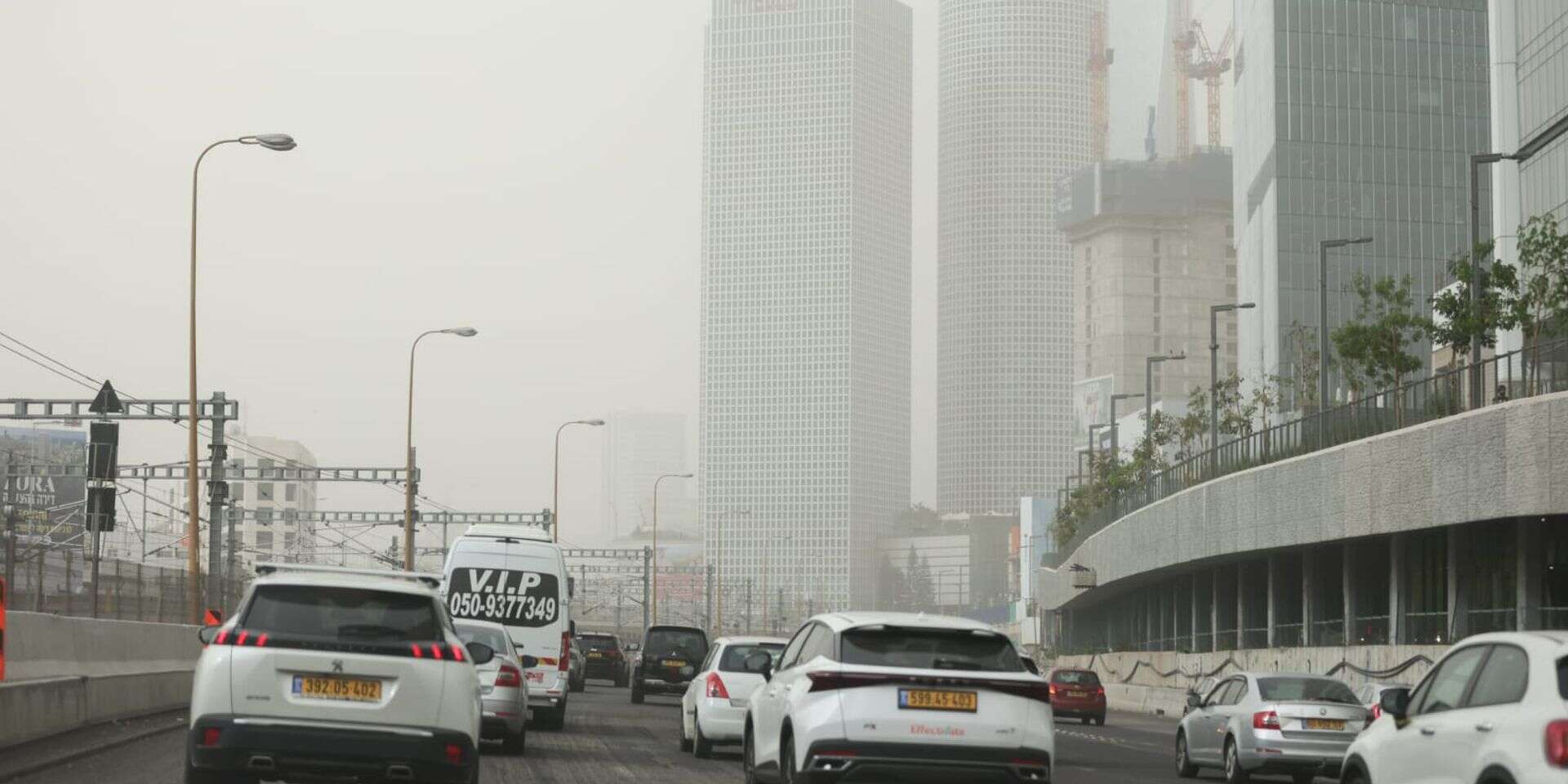 זיהום אוויר בתל אביב (ארכיון) , ארכיון
