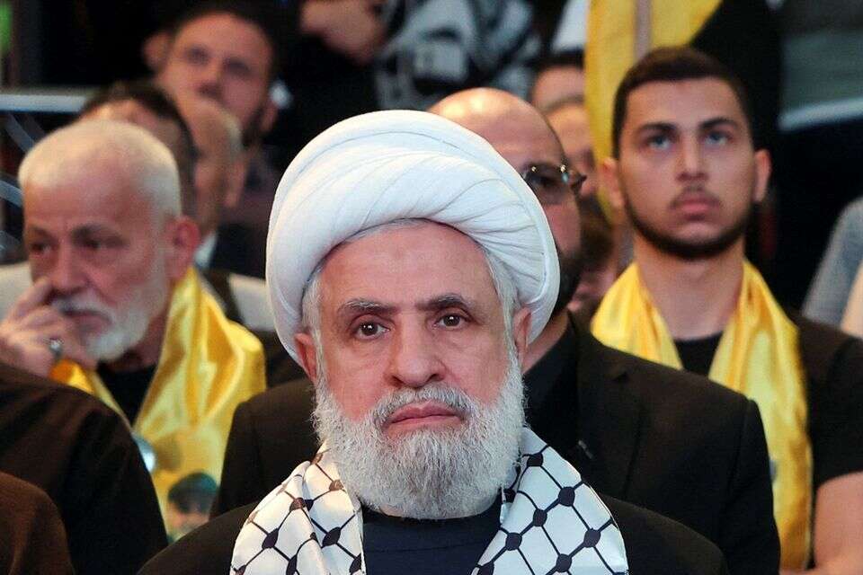 מזכ"ל חיזבאללה, נעים קאסם , רויטרס