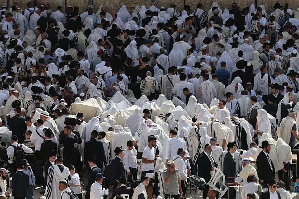 ברכת הכוהנים בכותל המערבי , אי.פי.איי