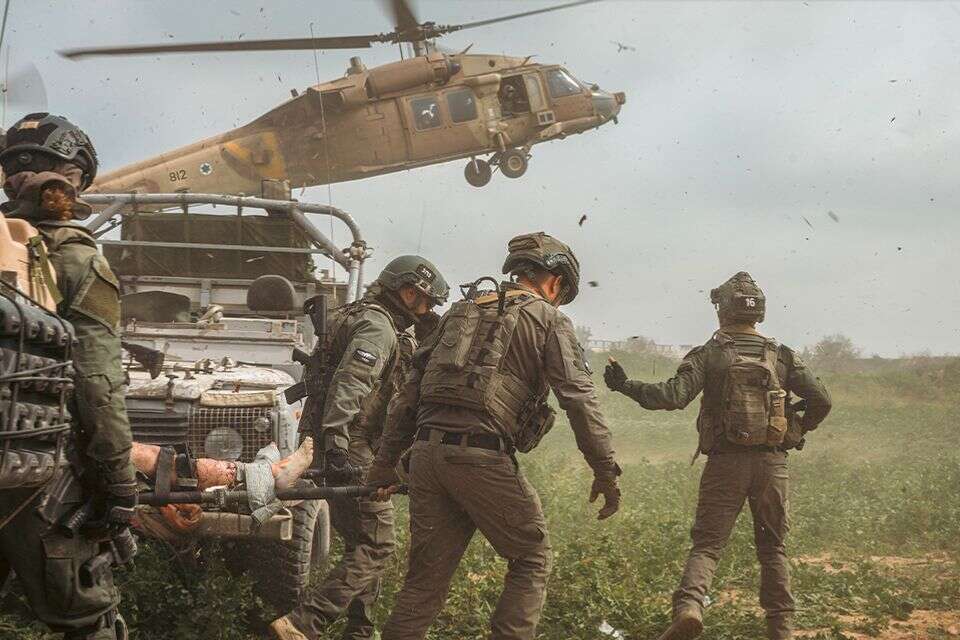 פינוי פצועים בלחימה בעזה על ידי יחידת 669 (ארכיון) , עמית אגרונוב