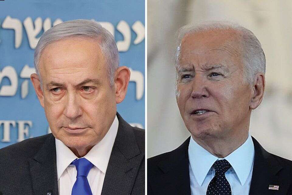 ביידן, נתניהו , אי.פי, מארק ישראל סלם