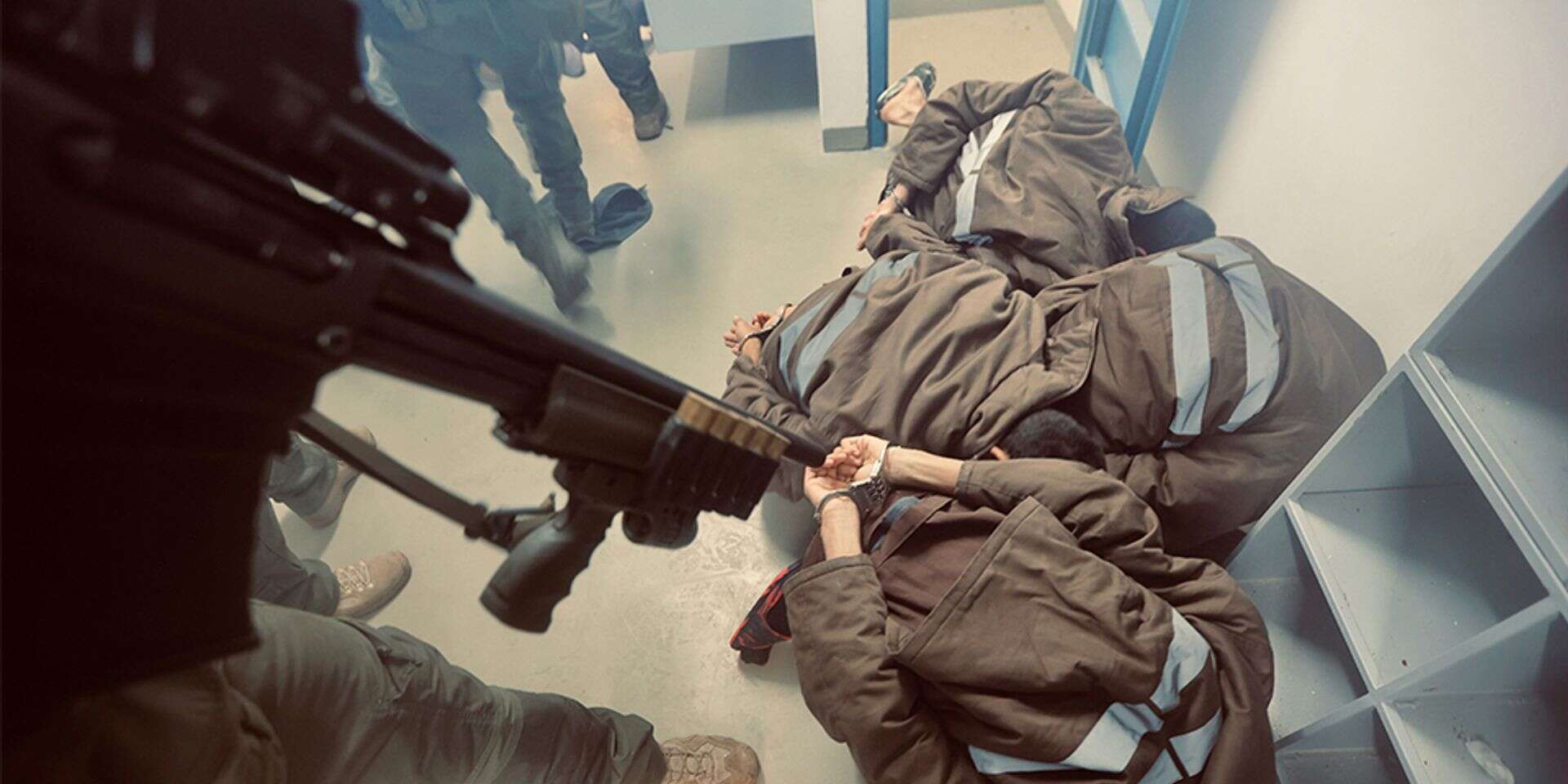 "פריצה לתא שבו שהו מחבלי נוחבה שלקחו חלק ב־7 באוקטובר" (ארכיון) , אורן כהן