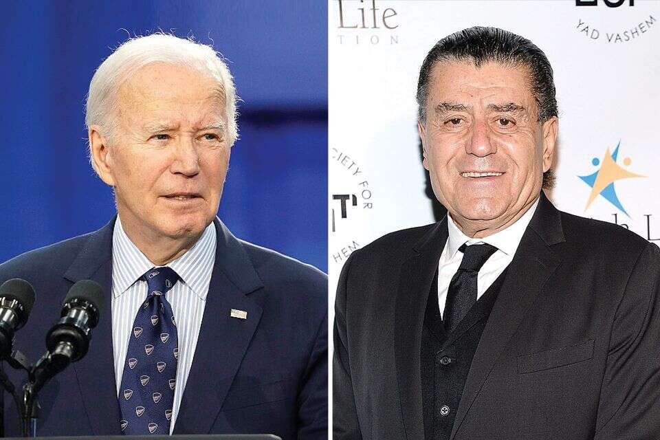 חיים סבן וג'ו ביידן , אי.פי, WireImage