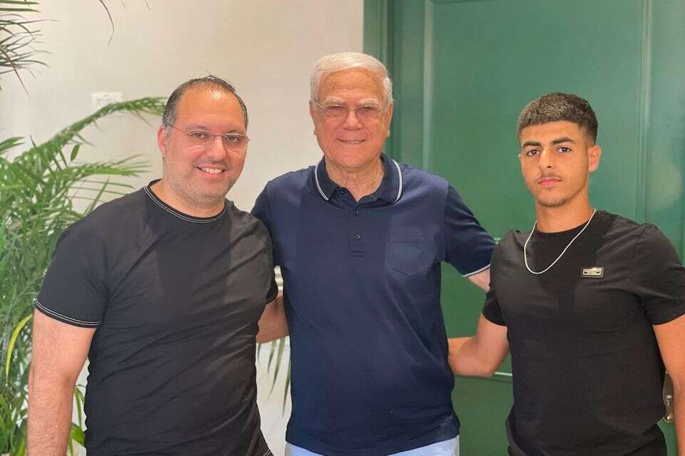 איאד חלאילי לצד יעקב שחר , מכבי חיפה