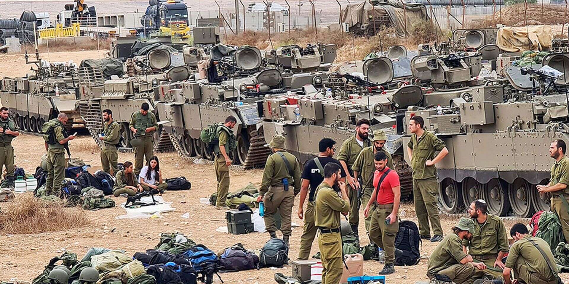 מילואימניקים בשטח כינוס (למצולמים אין קשר לכתבה) , שמואל בוכריס