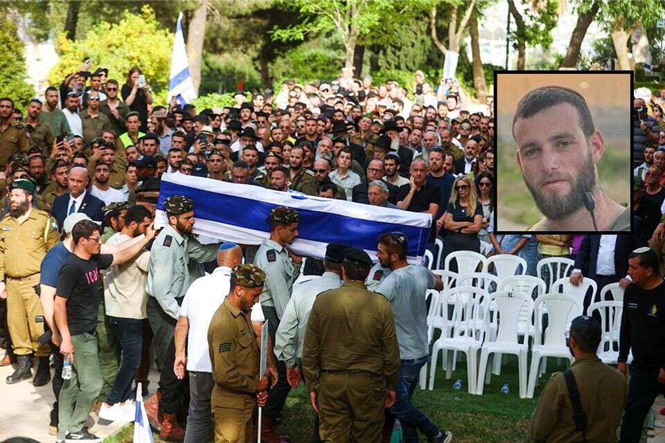 "נערץ על פקודיו": בשעה זו - סרן ישראל יודקין הובא למנוחות , אורן בן חקון / דובר צה"ל
