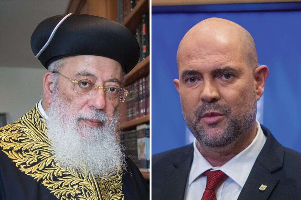 אוחנה והרב עמאר , נעם ריבקין פנטון, אורן בן חקון