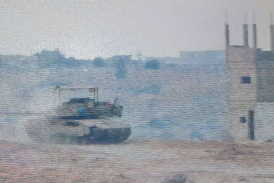 טנקים ברפיח , דובר צה"ל