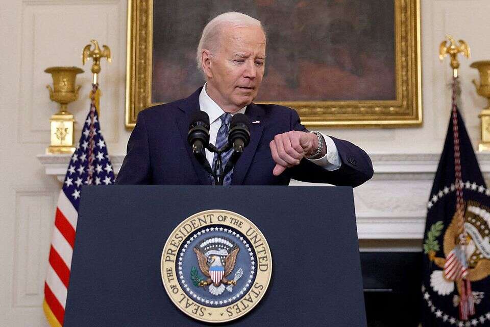 הנשיא ביידן , רויטרס