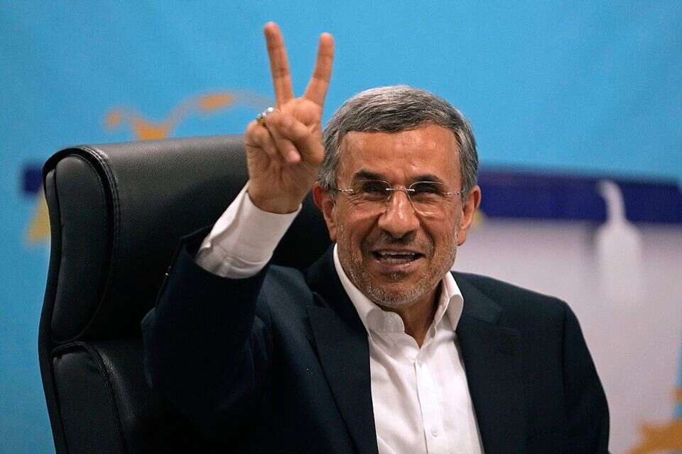 לא היה מרוצה מהתוכנית הישראלית. אחמדינג'אד , אי.פי