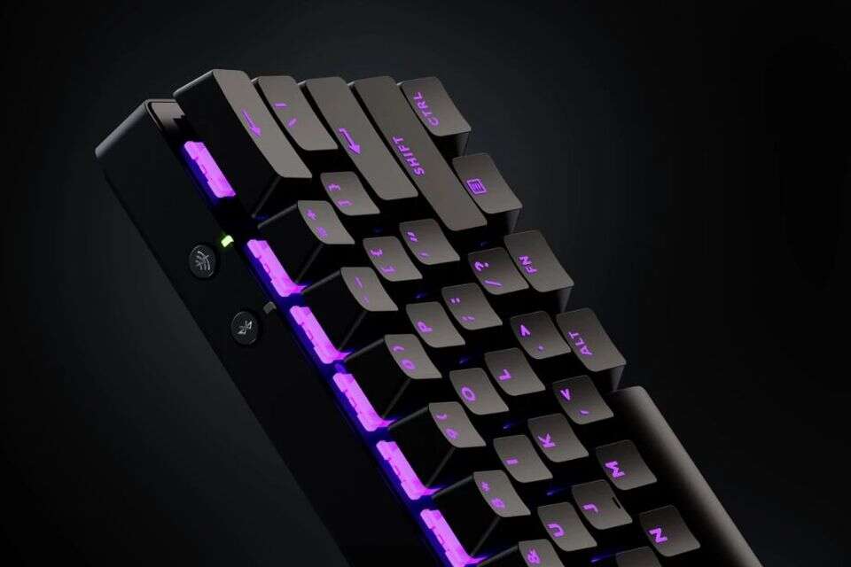 PRO X 60 של לוג'יטק: מקלדת קטנה, ביצועים גדולים