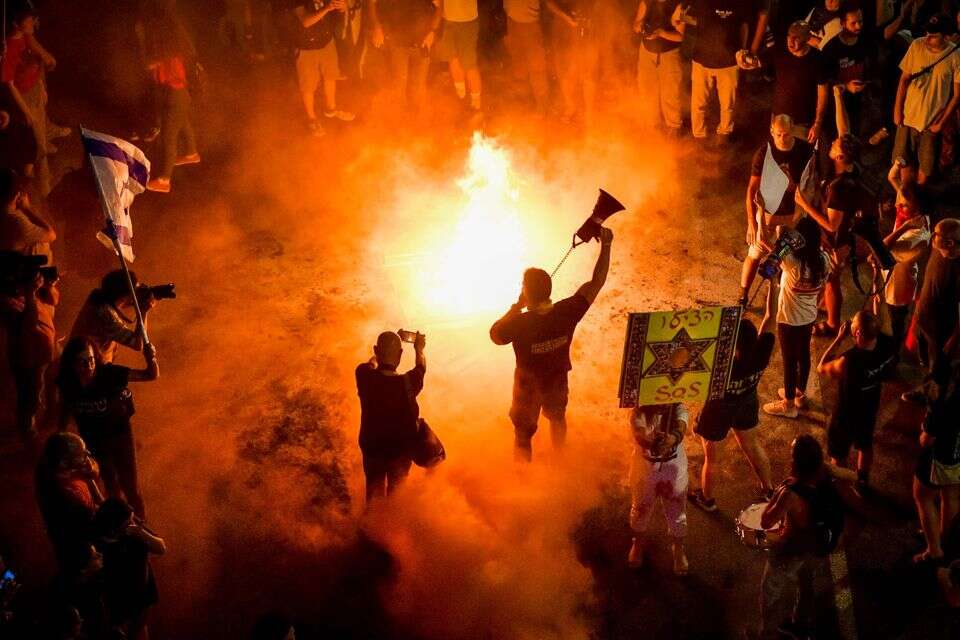הפגנות בתל אביב , אבשלום ששוני/פלאש90