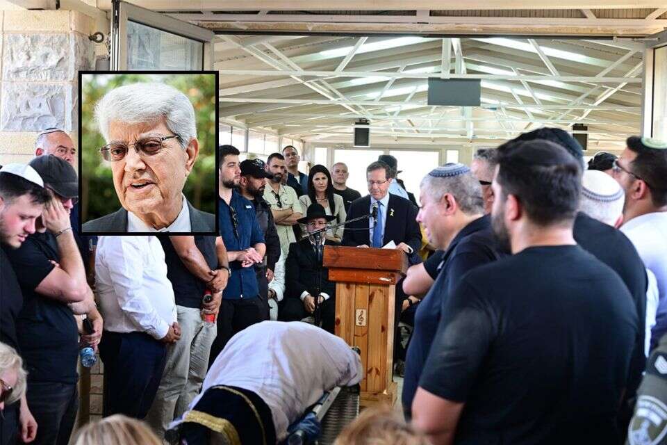 הלווייתו של השר לשעבר דוד לוי , יוסי זליגר