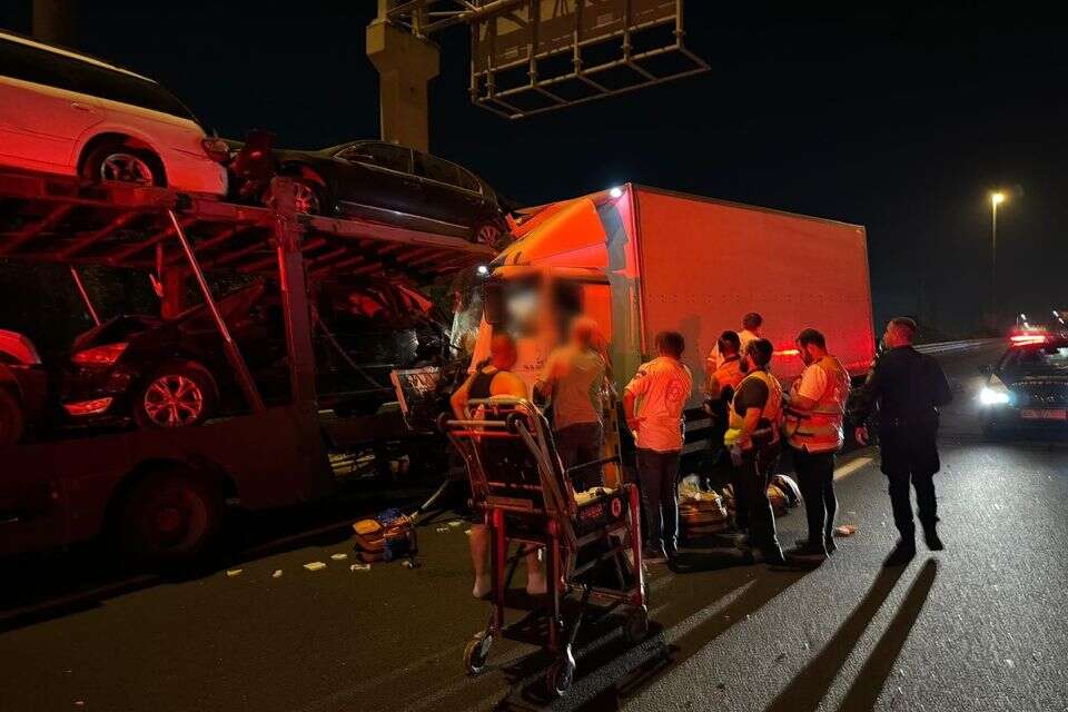 תאונה בכביש 4 , דוברות איחוד הצלה