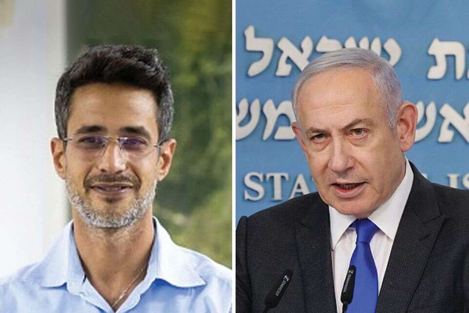 נתניהו ואביחי שטרן. עימות חזיתי. , מארק ישראל סלם, אריק סולטן