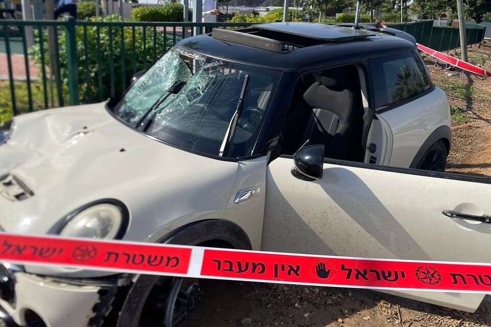 תאונת פגע וברח במרחב קרית גת , משטרת ישראל