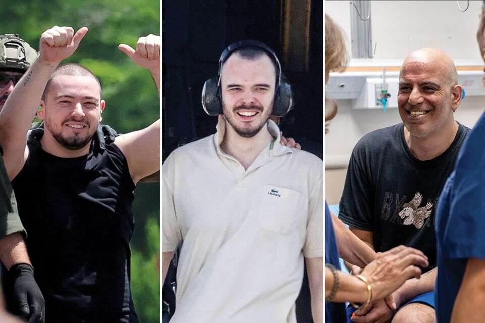 אלמוג מאיר ג'אן, אנדריי קוזלוב ושלומי זיו , רויטרס, דובר צה"ל