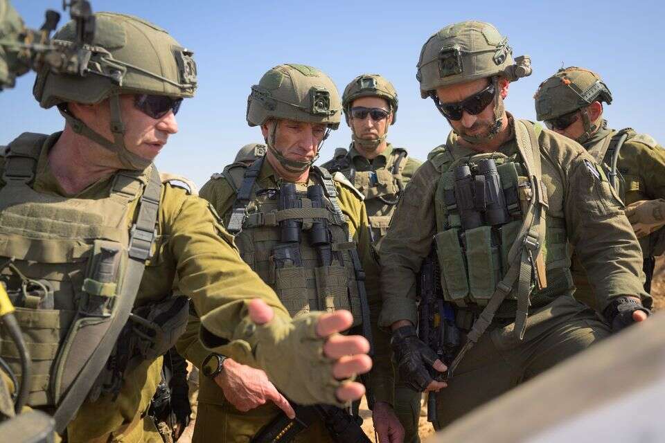 הרמטכ"ל בהערכת מצב ברצועת עזה , דובר צה"ל