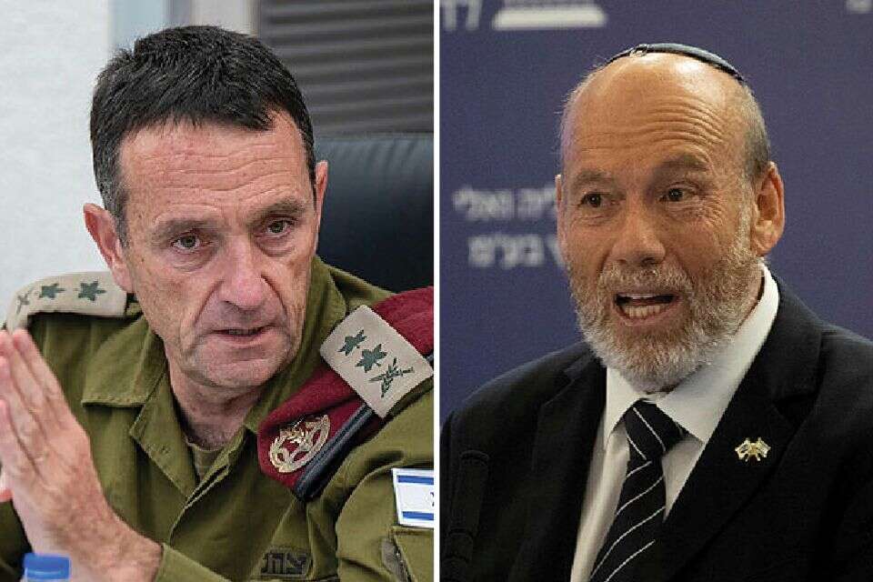 מבקר המדינה אנגלמן והרמטכ"ל הלוי ,