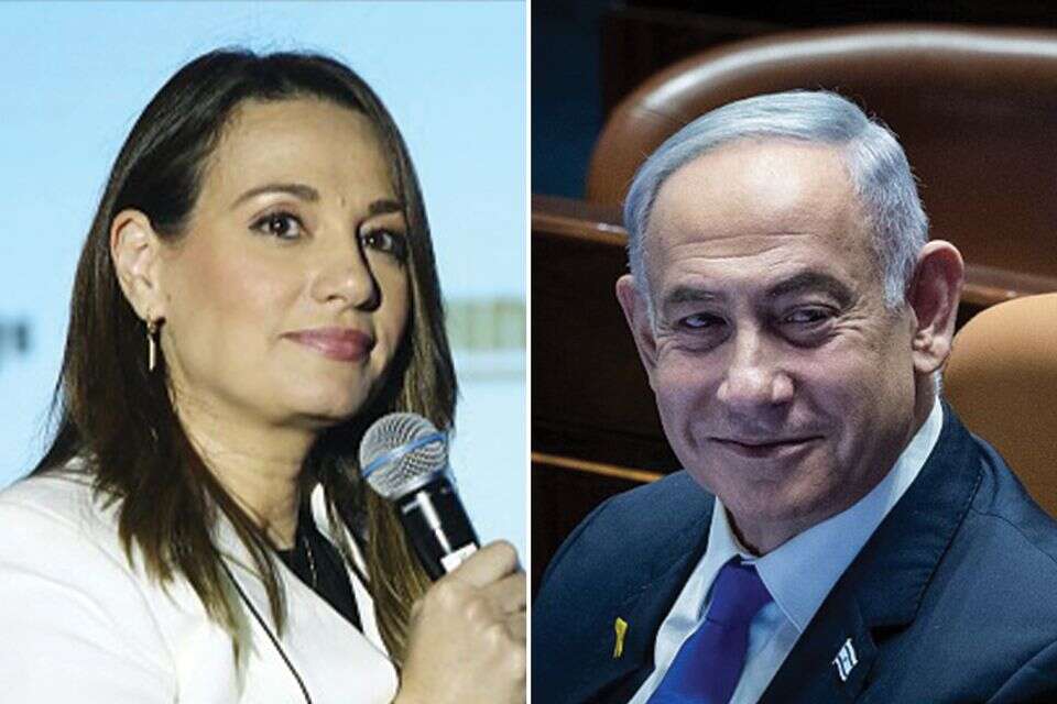 בנימין נתניהו, יפעת שאשא ביטון , גדעון מרקוביץ', יונתן זינדל/פלאש90