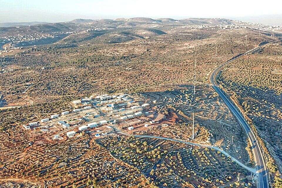 אביתר. היישוב אושר רק לאחר ברוגז יזום בין סמוטריץ' לנתניהו (ארכיון) , איתן שויבר/TPS