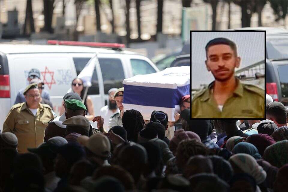 הלוויתו של רס"ל (במיל') יהודה גטו ז"ל , ללא קרדיט
