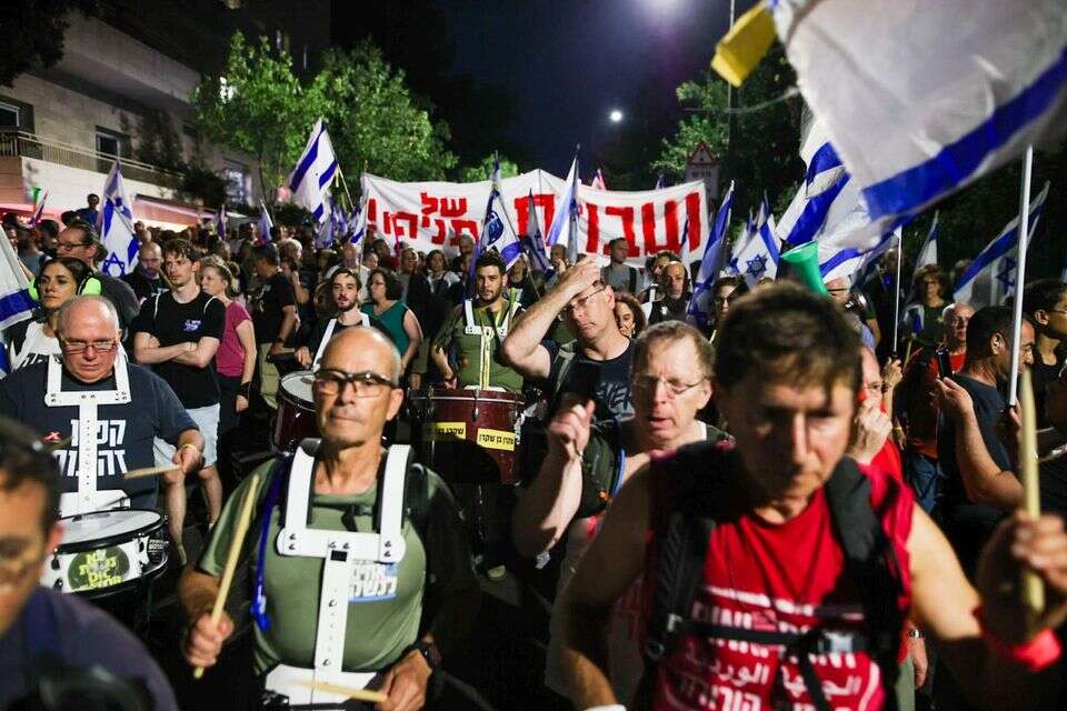 הפגנה מול בית רה"מ בירושלים , אורן בן חקון