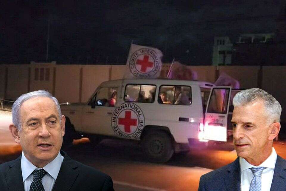 המגעים לעסקת חטופים: , חיים צח לע"מ/אוליבייה פיטוסי פלאש90