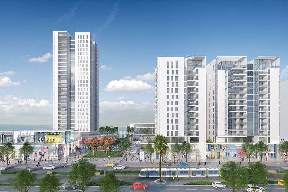 פרוייקט H-BLVD של קבוצת חג׳ג׳ , (הדמיה): קבוצת חג'ג