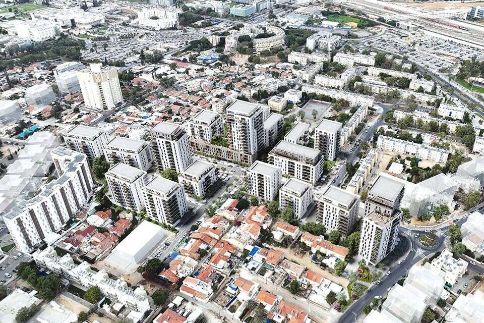 התחדשות במתחם וינגייט בבאר שבע  , (הדמיה) : תכנון סטודיו מיא, מיכל ,יוקלה אדריכלים 