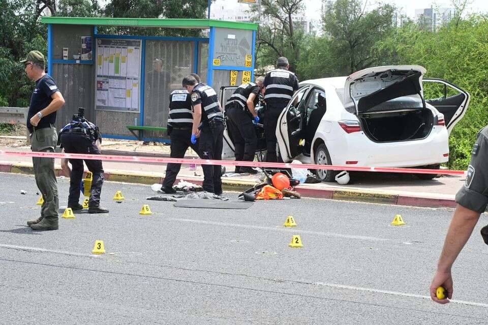 זירת הפיגוע בצומת ניר צבי , יוסי זליגר