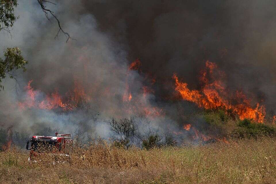 נזקים כבדים בצפון (ארכיון) , צילום: אייל מרגולין-ג׳יני