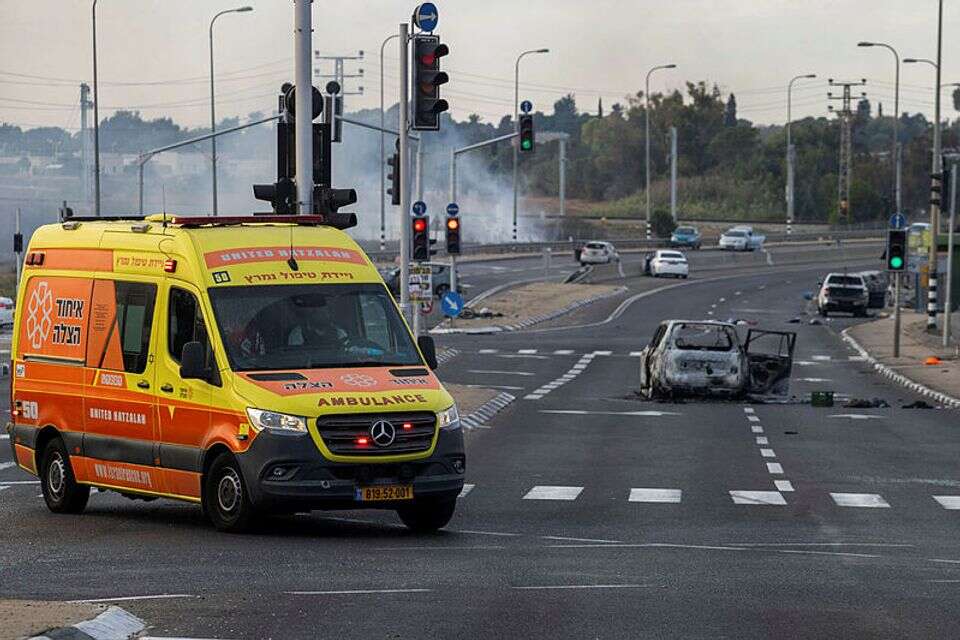 אמבולנס ב-7 באוקטובר , אורן בן חקון