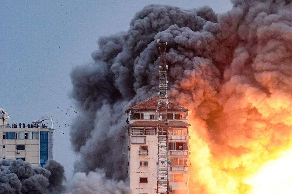 תקיפת צה"ל בעזה (ארכיון) , אי.אף.פי