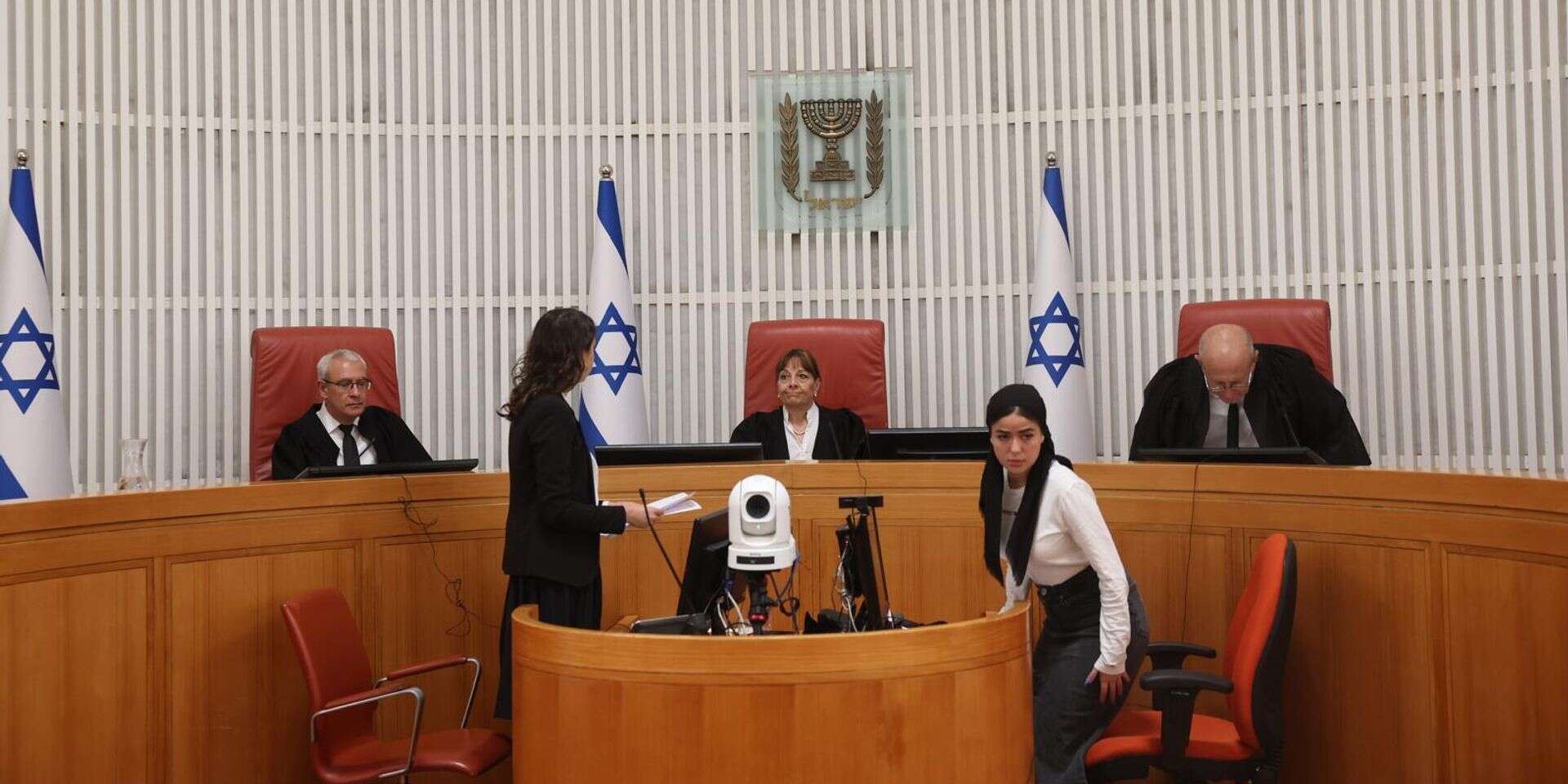הדיון בבג"צ על מינוי נשיא לעליון , יונתן זינדל/פלאש90