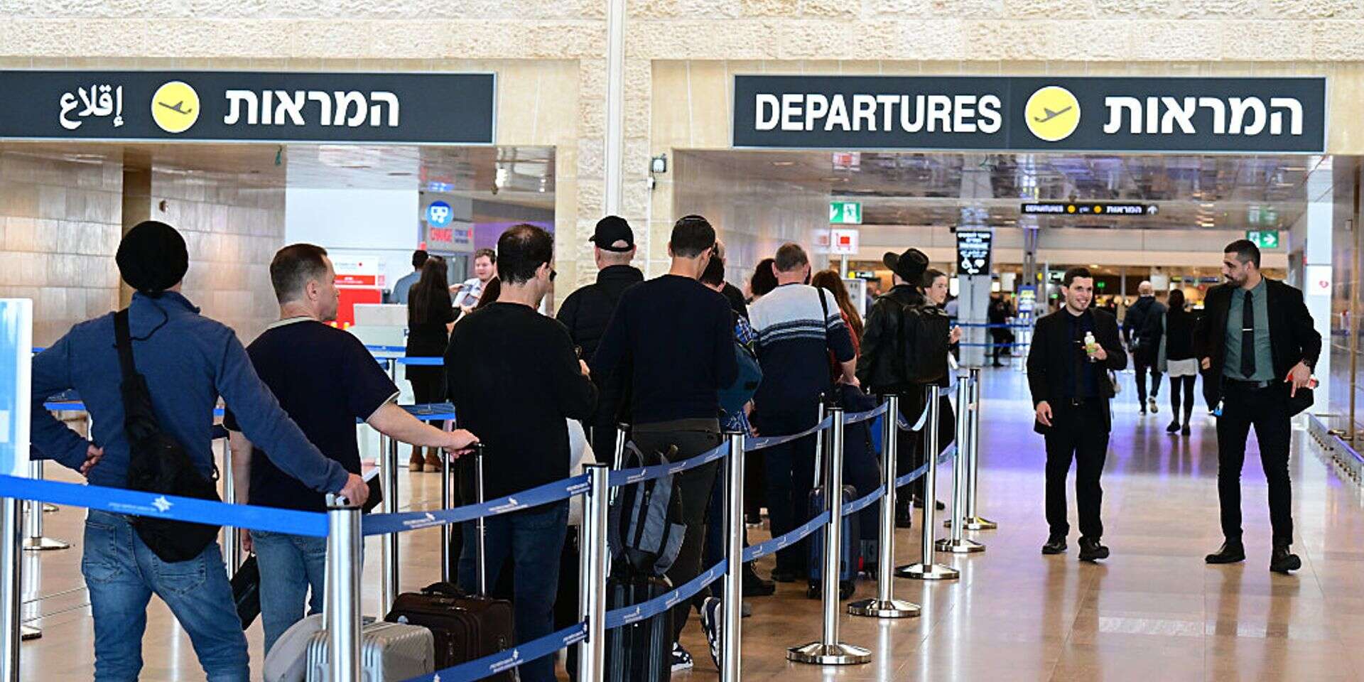 תורים בנתב"ג (ארכיון) , יוסי זליגר