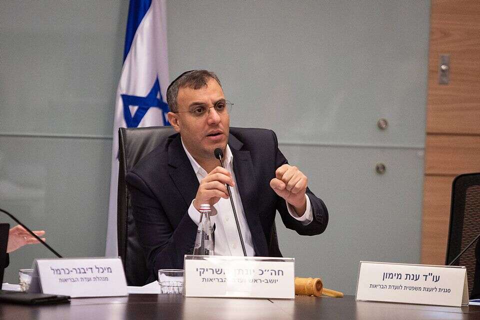 יו"ר ועדת הבריאות יוני משריקי (ארכיון) , אורן בן חקון