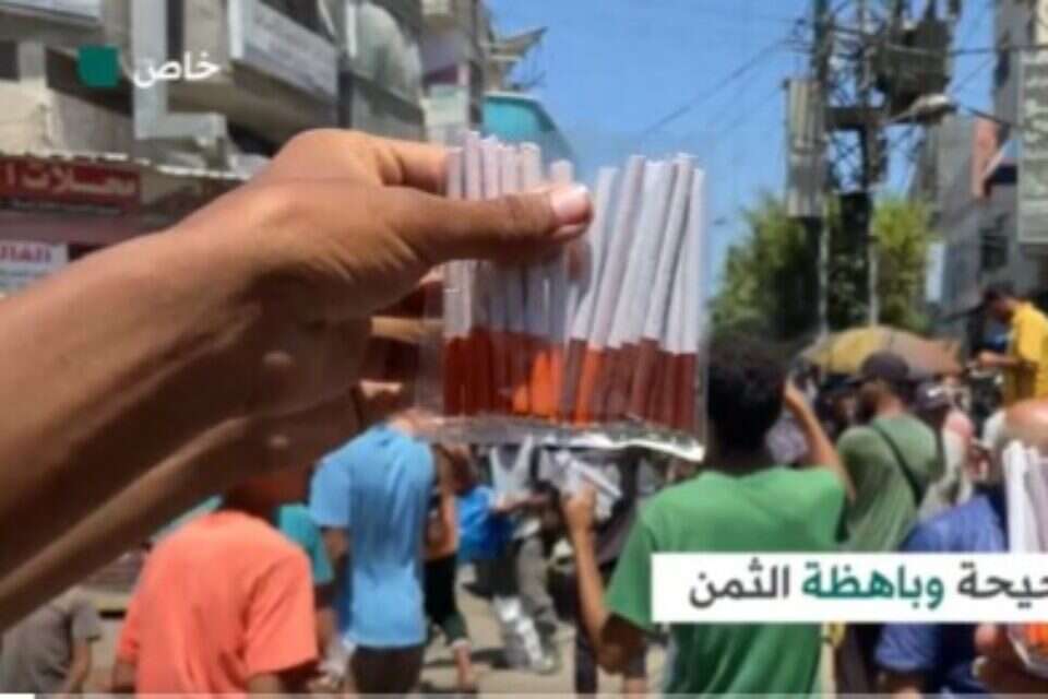 600 דולרים ל-20 סיגריות , רשתות ערביות