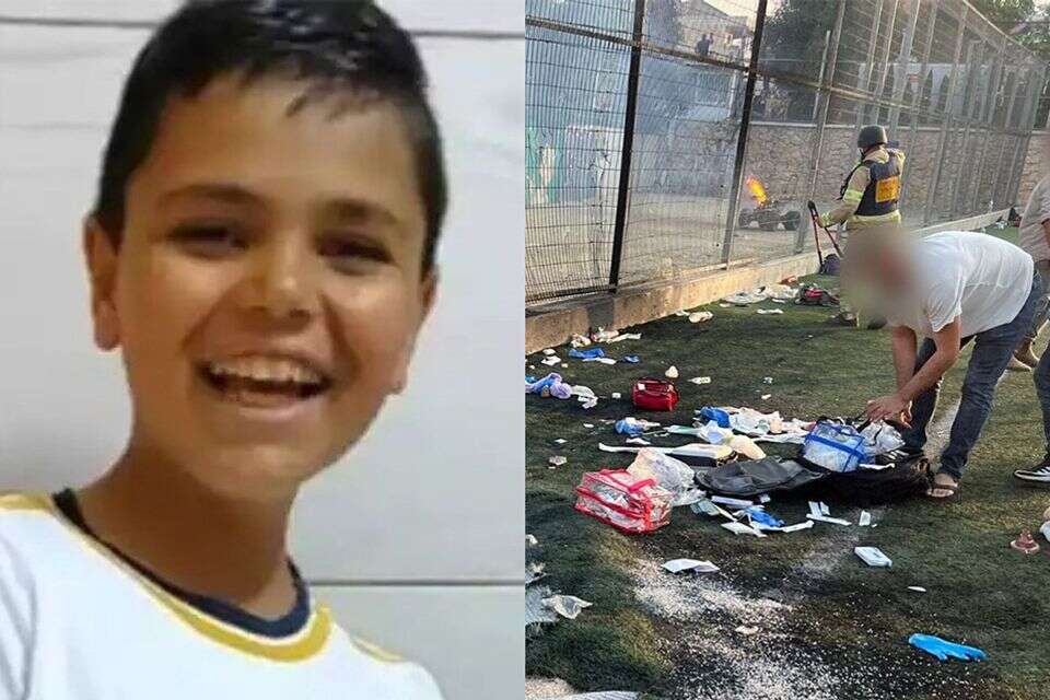 ג'יוורה איברהים וזירת פגיעת הרקטה במג'דל שמס , דוברות מד"א